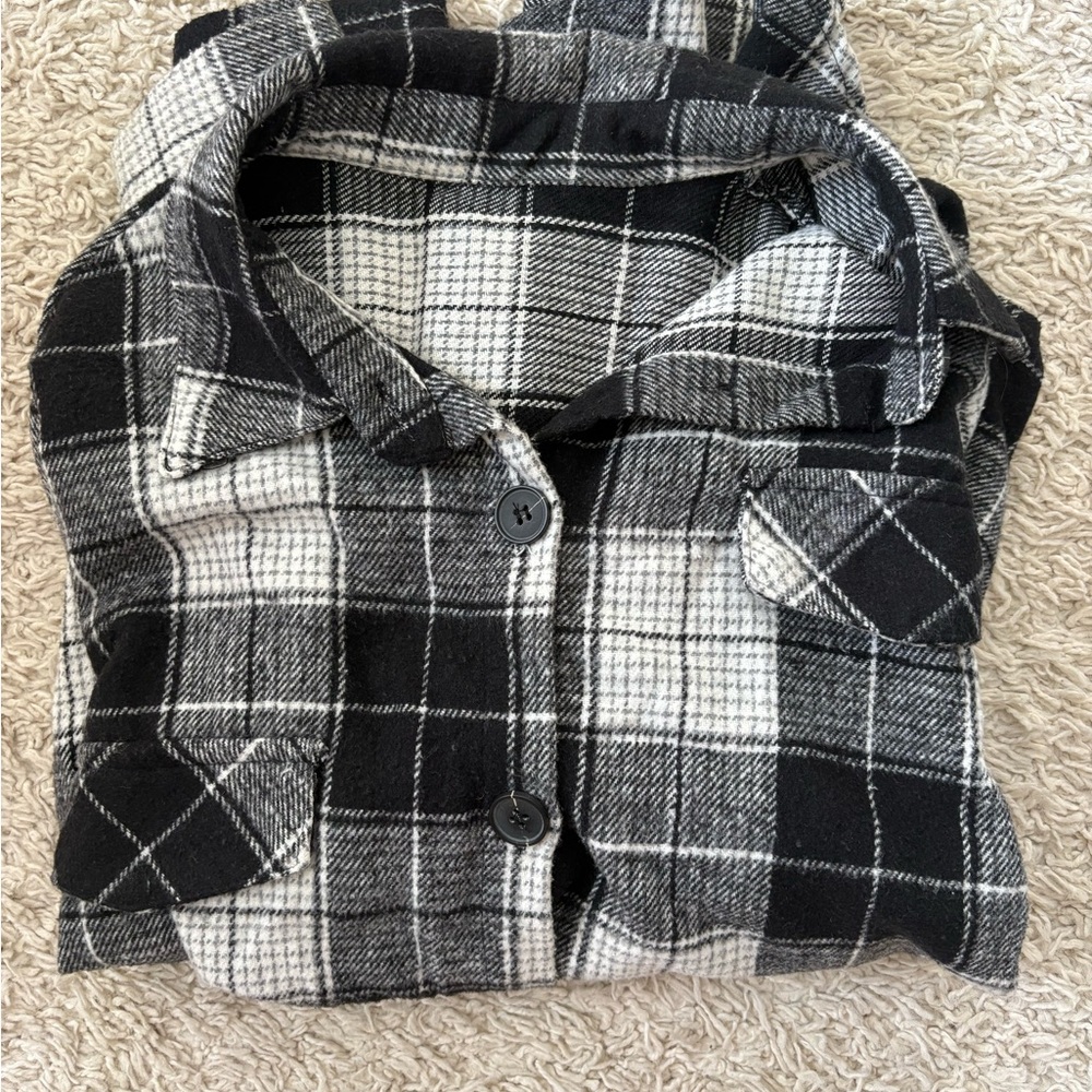 Amazon Black and White Plaid Women's Jacket